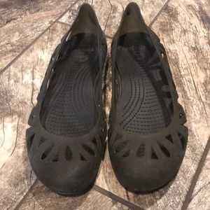 Crocs brand flats